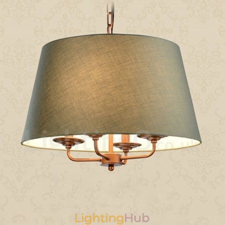 4 Light Rustic Lodge Integrated Metal Chandelier 4 Light Rustic Lodge Integrated Metal Chandelier
