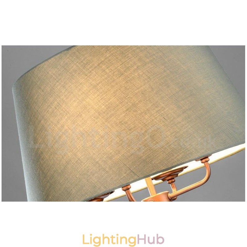 4 Light Rustic Lodge Integrated Metal Chandelier