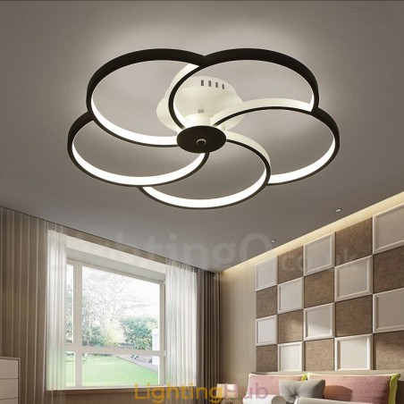 5 Light Modern Contemporary Integrated Metal Chandelier 5 Light Modern Contemporary Integrated Metal Chandelier