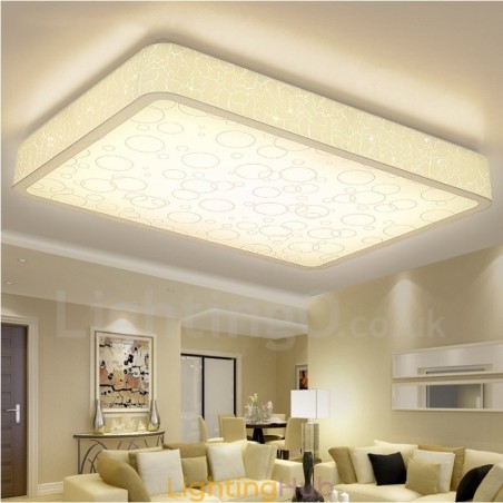 Modern Contemporary Integrated Metal Flush Mount Light Modern Contemporary Integrated Metal Flush Mount Light