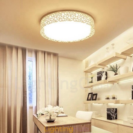 Modern Contemporary Integrated Metal Flush Mount Light Modern Contemporary Integrated Metal Flush Mount Light