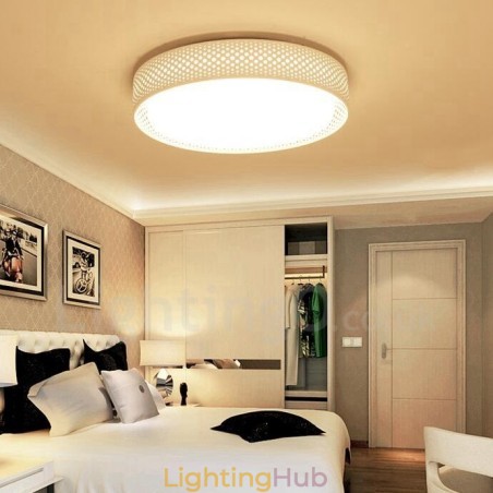 Modern Contemporary Integrated Metal Flush Mount Light Modern Contemporary Integrated Metal Flush Mount Light