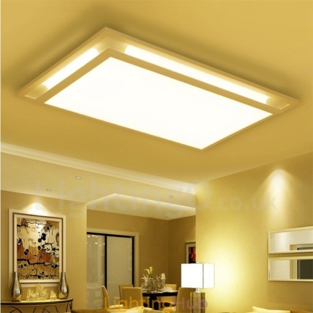 Modern Contemporary Integrated Metal Flush Mount Light Modern Contemporary Integrated Metal Flush Mount Light