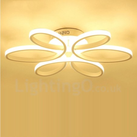 Modern Contemporary Integrated Flush Mount Light Modern Contemporary Integrated Flush Mount Light
