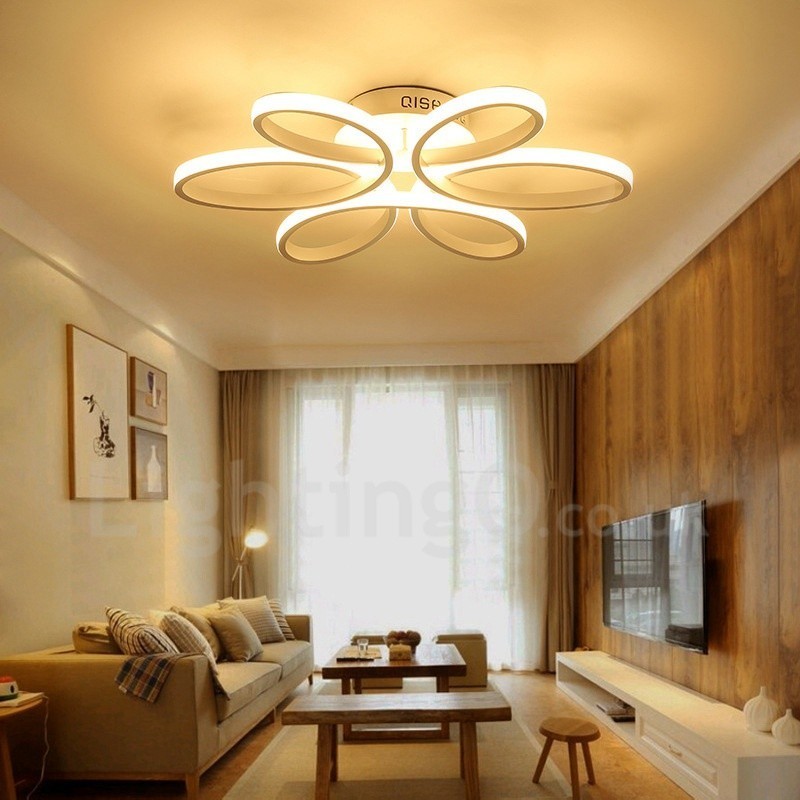 Modern Contemporary Integrated Flush Mount Light