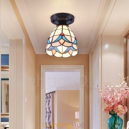 Mediterranean Style Integrated Flush Mount Light Mediterranean Style Integrated Flush Mount Light