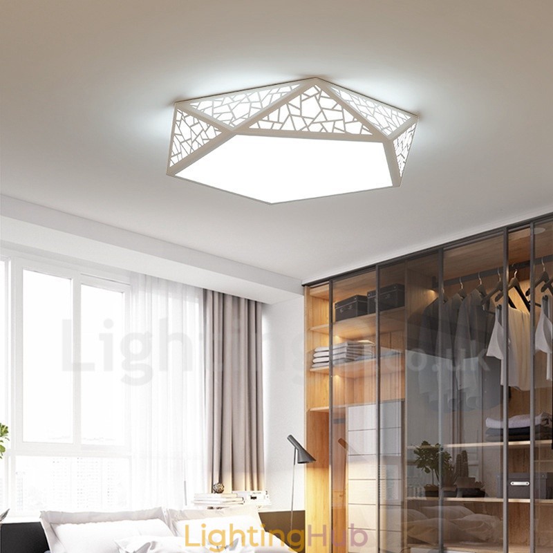 Modern Contemporary Integrated Flush Mount Light