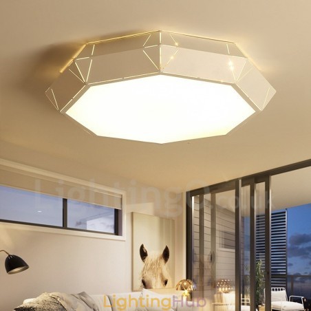 Modern Contemporary Integrated Metal Flush Mount Light Modern Contemporary Integrated Metal Flush Mount Light