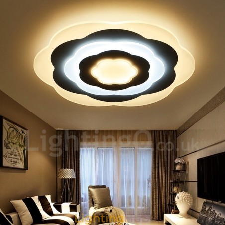 Modern Contemporary Integrated Flush Mount Light Modern Contemporary Integrated Flush Mount Light