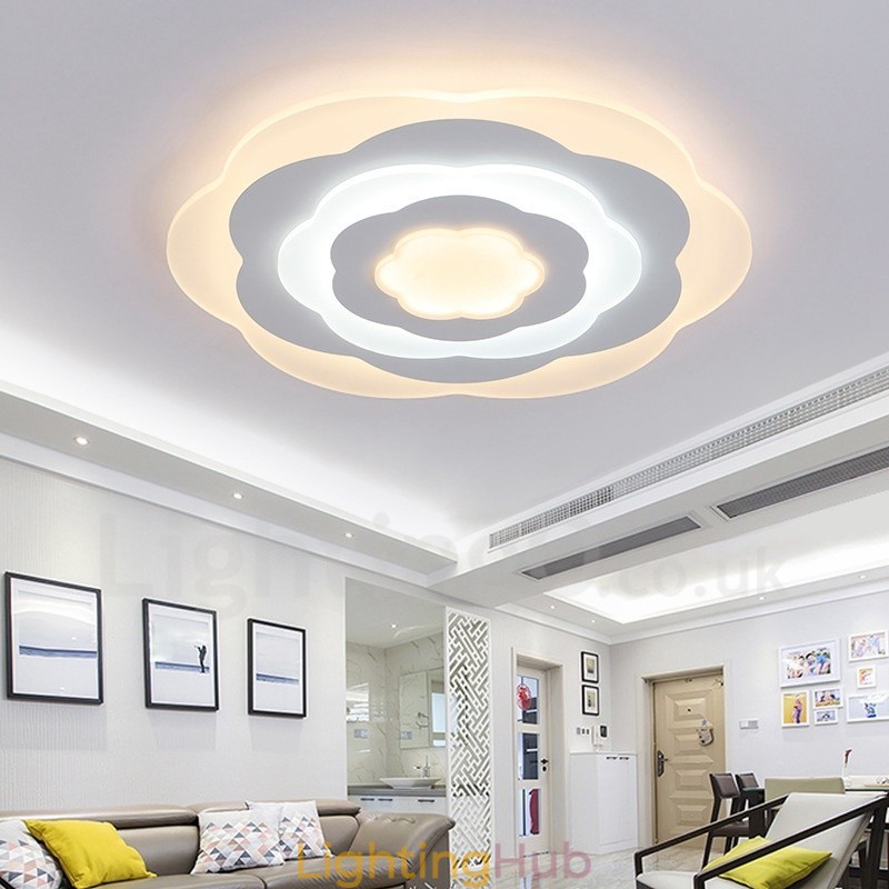Modern Contemporary Integrated Flush Mount Light