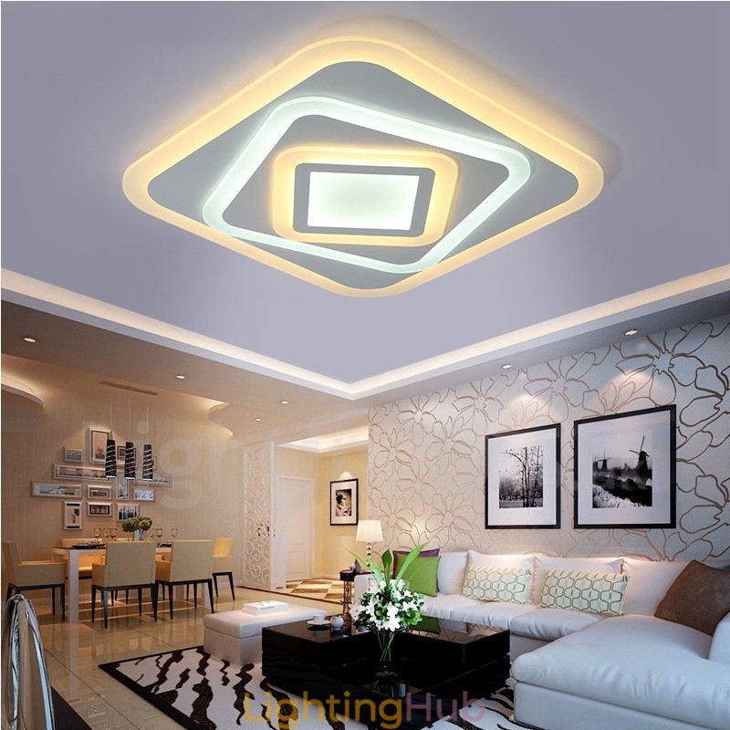 Modern Contemporary Integrated Flush Mount Light