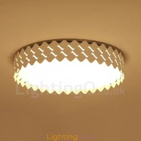 Modern Contemporary Integrated Metal Flush Mount Light Modern Contemporary Integrated Metal Flush Mount Light