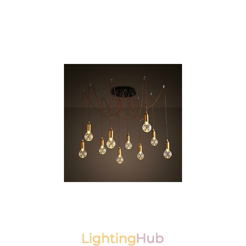 Chandelier Mini Style Modern Contemporary Metal