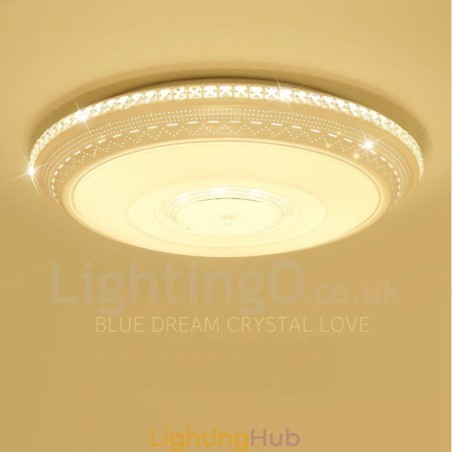 Modern Contemporary Integrated Metal Flush Mount Light Modern Contemporary Integrated Metal Flush Mount Light