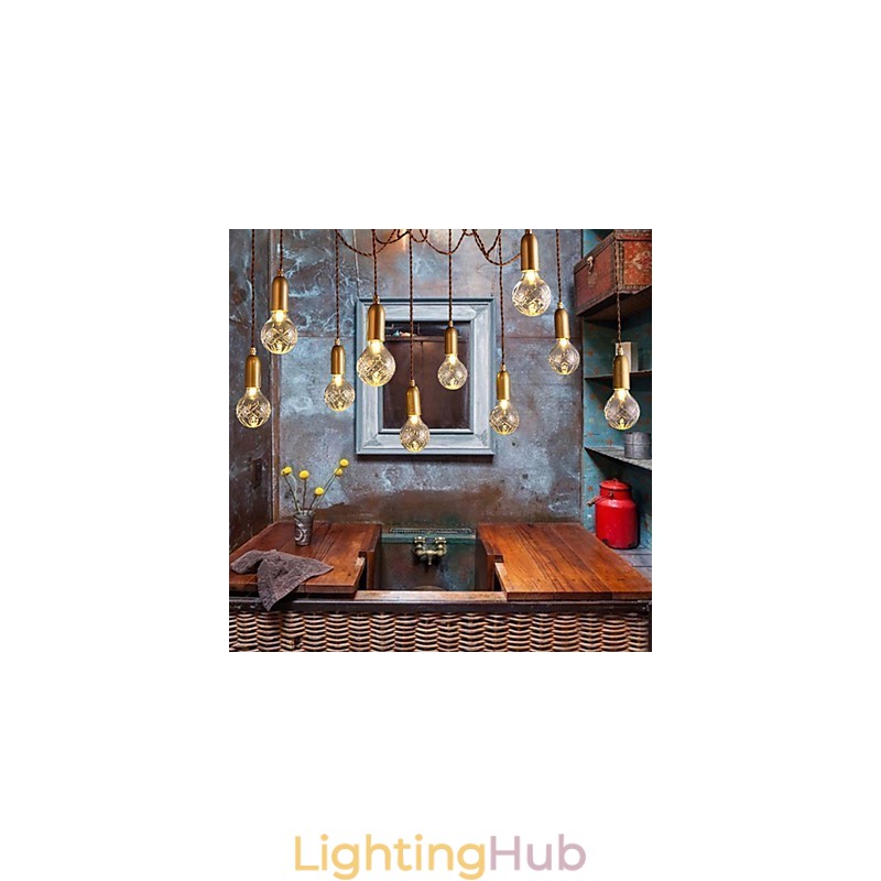 Chandelier Mini Style Modern Contemporary Metal