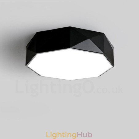 Modern Contemporary Integrated Metal Flush Mount Light Modern Contemporary Integrated Metal Flush Mount Light