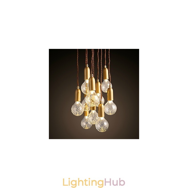 Chandelier Mini Style Modern Contemporary Metal