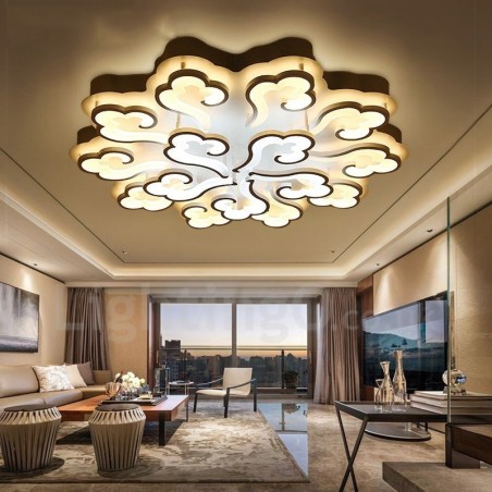 15 Light Modern Contemporary Integrated 1Flush Mount Light 15 Light Modern Contemporary Integrated 1Flush Mount Light