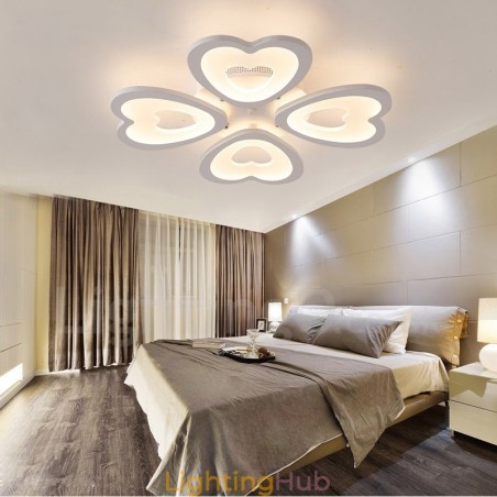 4 Light Modern Contemporary Integrated Flush Mount Light 4 Light Modern Contemporary Integrated Flush Mount Light