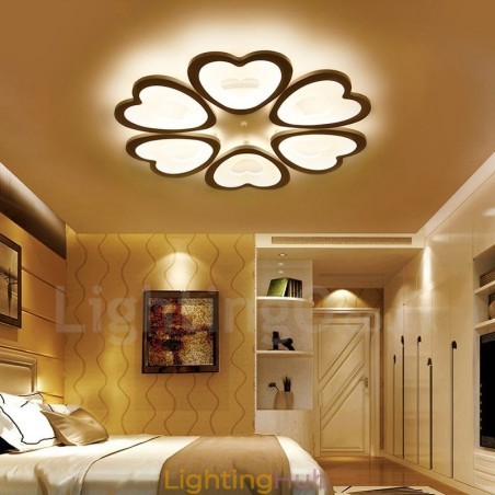 6 Light Modern Contemporary Integrated Flush Mount Light 6 Light Modern Contemporary Integrated Flush Mount Light