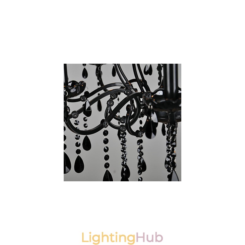 Chandelier Crystal Modern Contemporary Crystal 10 Light Metal