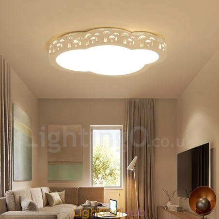 Modern Contemporary Integrated Flush Mount Light Modern Contemporary Integrated Flush Mount Light