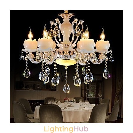 Luxury European Style Zinc Alloy Jade Crystal Pendant Luxury European Style Zinc Alloy Jade Crystal Pendant