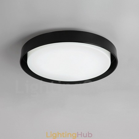 Modern Contemporary Integrated Metal Flush Mount Light Modern Contemporary Integrated Metal Flush Mount Light