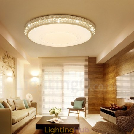 Modern Contemporary Integrated Metal Flush Mount Light Modern Contemporary Integrated Metal Flush Mount Light