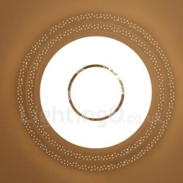Modern Contemporary Integrated Metal Flush Mount Light