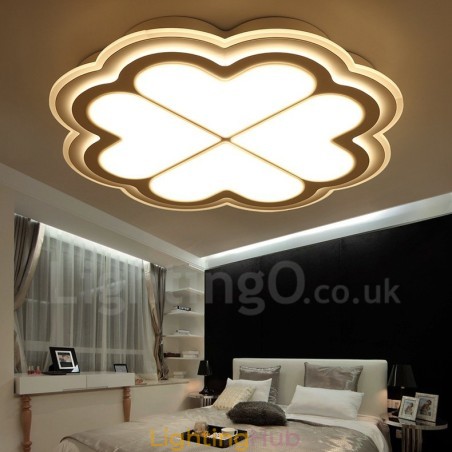 Modern Contemporary Integrated Metal Flush Mount Light Modern Contemporary Integrated Metal Flush Mount Light