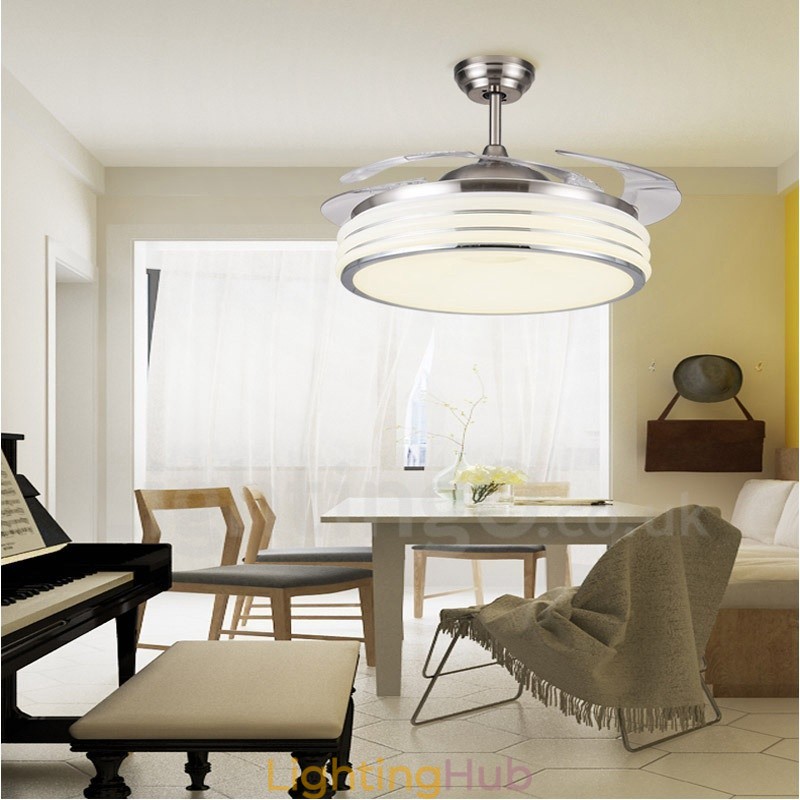 Modern Contemporary Invisible Ceiling Fan Ceiling Fans