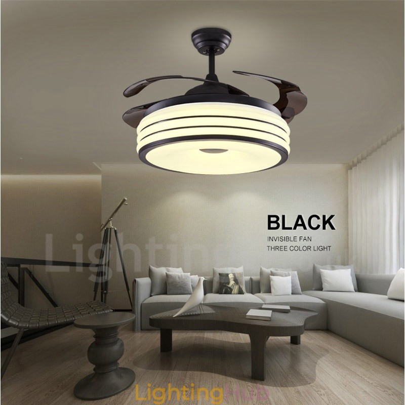 Modern Contemporary Invisible Ceiling Fan Ceiling Fans