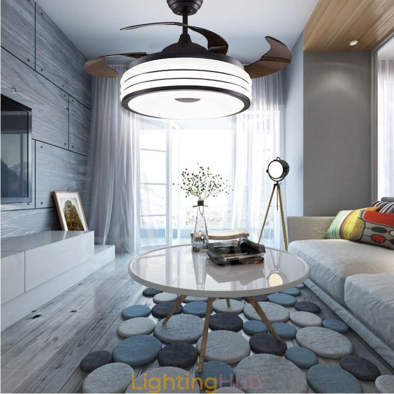 Modern Contemporary Invisible Ceiling Fan Ceiling Fans