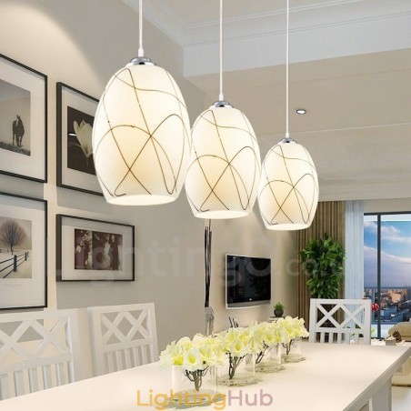 3 Light Modern Contemporary Integrated Metal Pendant Light 3 Light Modern Contemporary Integrated Metal Pendant Light