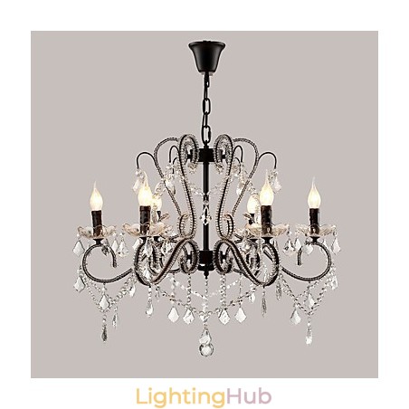 6 Lights Crystal Chandelier Modern Contemporary Traditional Classic Rustic Lodge Vintage Retro 6 Lights Crystal Chandelier Modern Contemporary Traditional Classic Rustic Lodge Vintage Retro