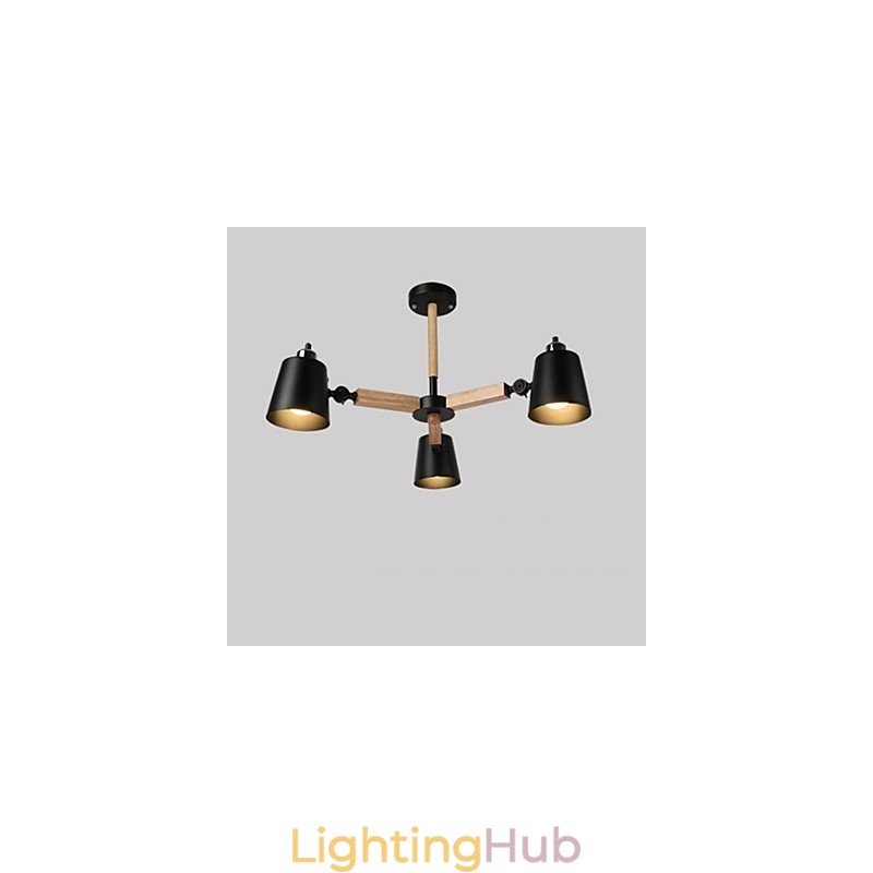 Vintage Painting Feature for Metal Chandelier
