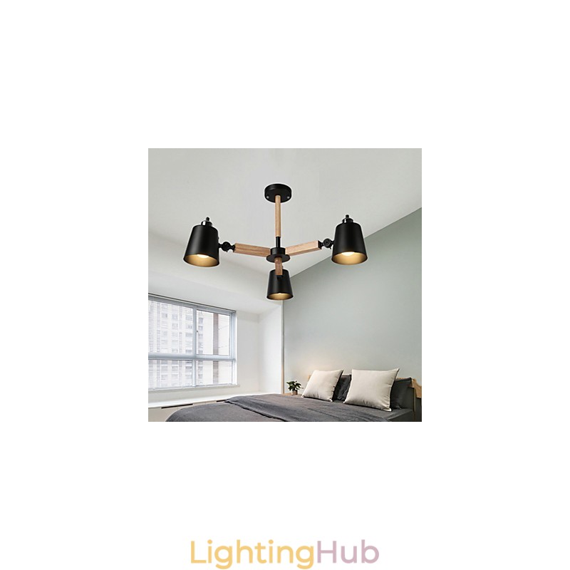 Vintage Painting Feature for Metal Chandelier