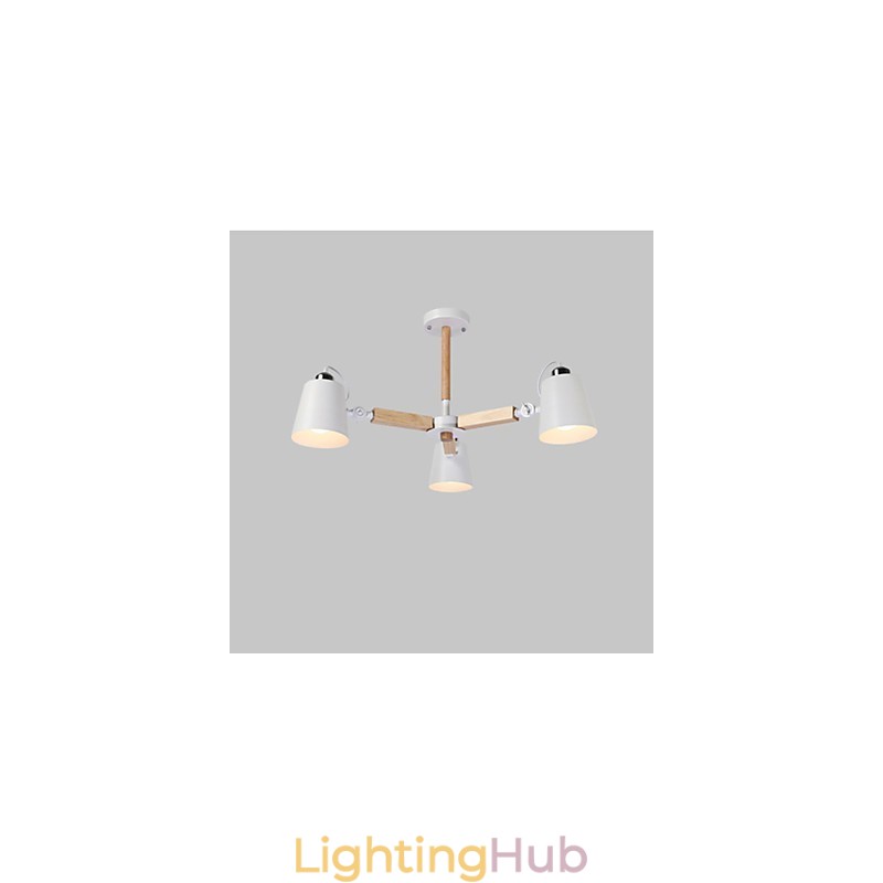 Vintage Painting Feature for Metal Chandelier