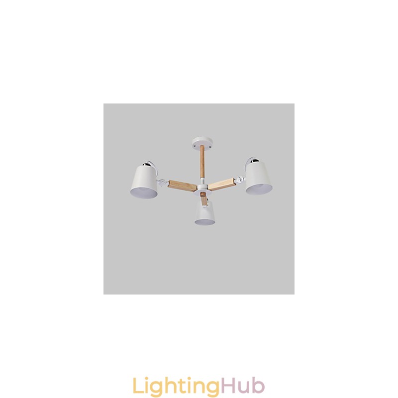Vintage Painting Feature for Metal Chandelier