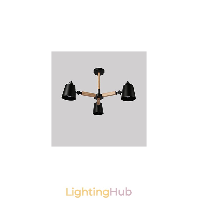 Vintage Painting Feature for Metal Chandelier