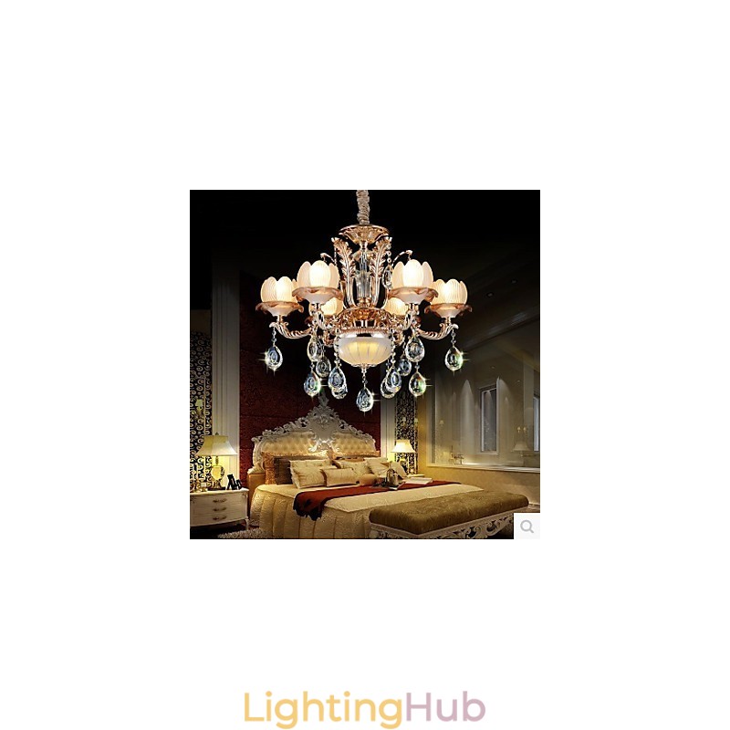 European Style Crystal pendant Simple Alloy Style Retro lighting