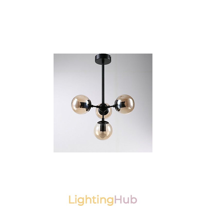 Traditional Classic Retro Painting Feature for Designers Metal Chandelier