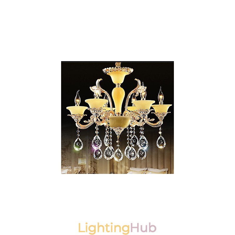 European Crystal Pendant lamp Zinc Alloy Crystal Pendant lamp