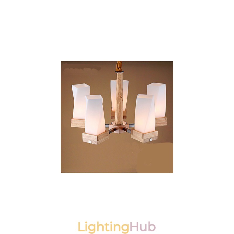 Simple Art lighting Solid wood Creative Iiving Ceiling Lamp