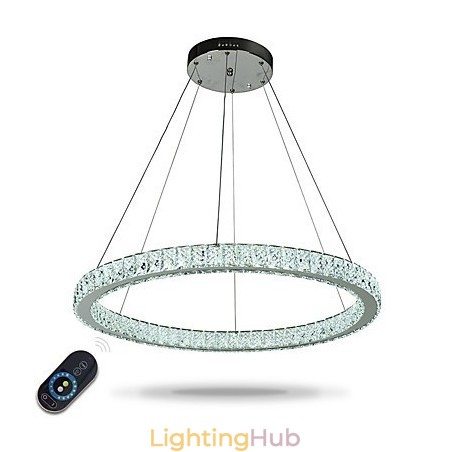 Dimmable Ring Ceiling Pendant Light Modern Chandelier Lighting Indoor Light with Remote Control Dimmable Ring Ceiling Pendant Light Modern Chandelier Lighting Indoor Light with Remote Control