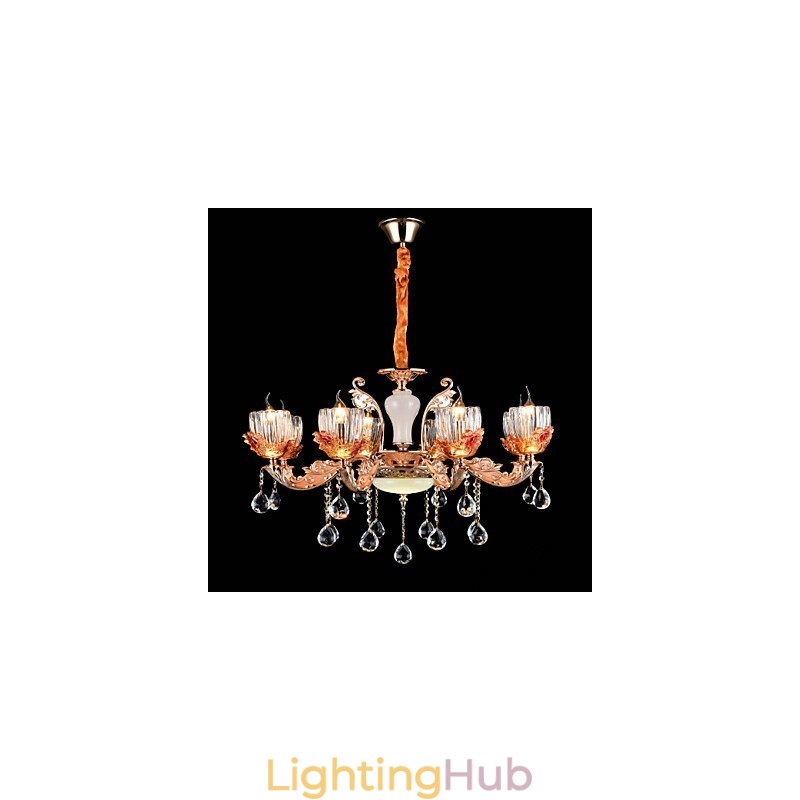Modern Contemporary Traditional Classic Zinc Alloy Feature for Crystal Mini Style Metal Pendant Light
