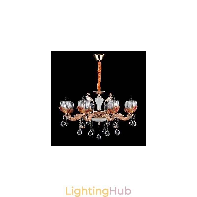 Modern Contemporary Traditional Classic Zinc Alloy Feature for Crystal Mini Style Metal Pendant Light