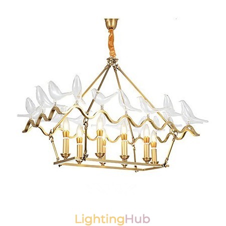 Modern Contemporary Brass Feature for Designers Metal Chandelier Modern Contemporary Brass Feature for Designers Metal Chandelier