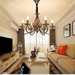 Retro Simple Lamp Copper Colored Lamp Candle Lamp